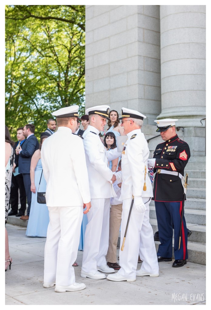 Lindsay + Chris's Naval Academy Wedding - Megan Evans Photography